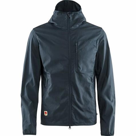 Fjallraven Men High Coast Wind Jacket Navy PH147640 Philippines